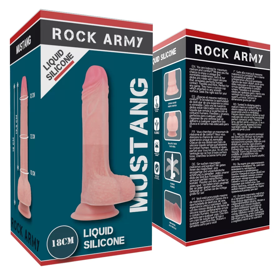 Iminapaga dildo Rock Army Mustang (18x4.1cm)