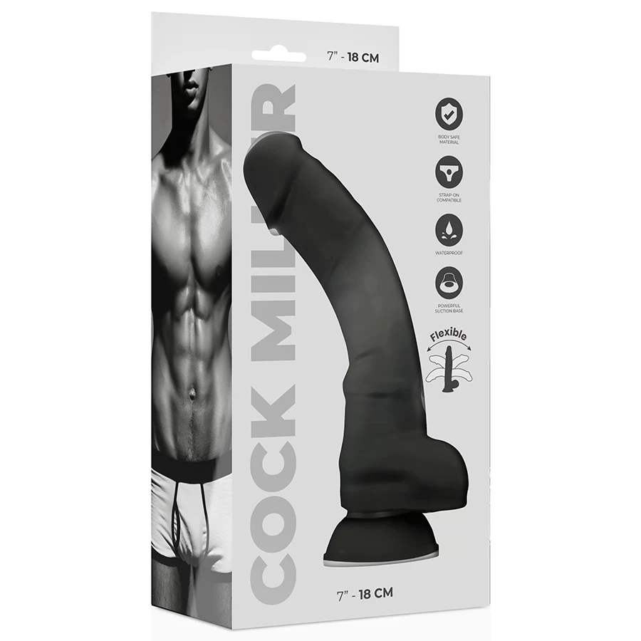 Iminapaga realistlik dildo Cock Miller 7 (18x3.1cm)