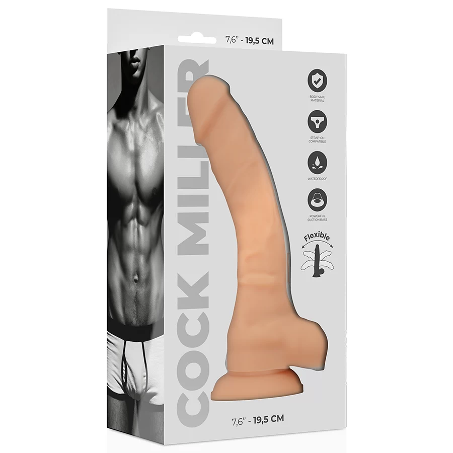 Iminapaga realistlik dildo Cock Miller 7.6 (19.5x3.7cm)