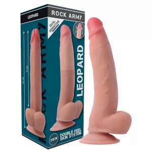 Iminapaga ülirealistlik dildo Rock Army Leopard (23×4.8cm)