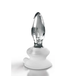 Iminapaga värvita klaasist anaaltapp Icicle No 91
