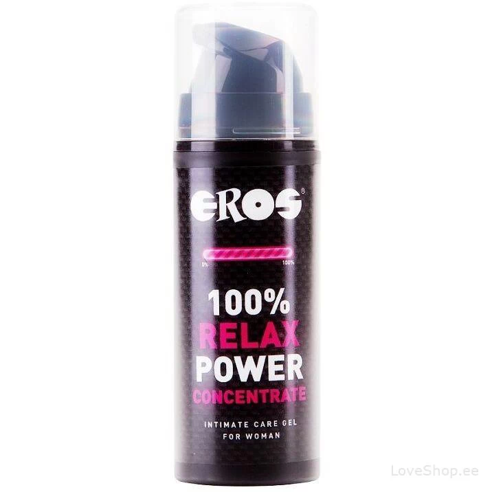 Jahutava toimega anaalgeel Eros 100% Relax Power