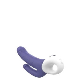Jänkuvibraator anaalstimulaatoriga Double Pleasure