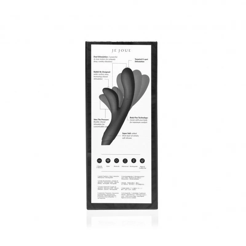 Je Joue - Hera Flex Rabbit Vibraator Must - Image 5