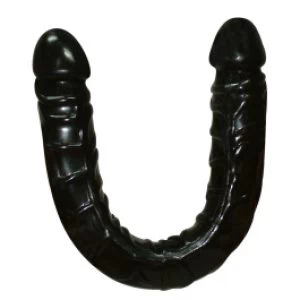 Kahe otsaga must dildo