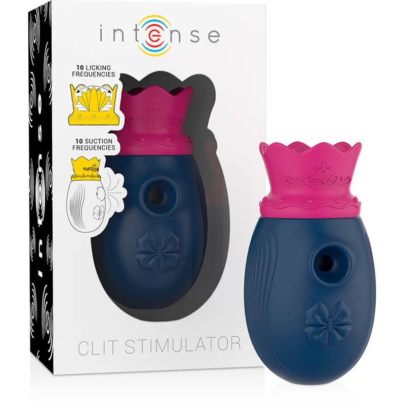 Keele - ja imemisfunktsiooniga stimulaator Intense Clit Stimulator