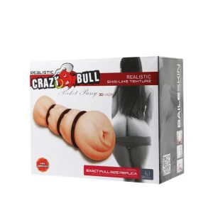 Keskmise mõõduline käsimasturbaator Crazy Bull Rossi Flesh