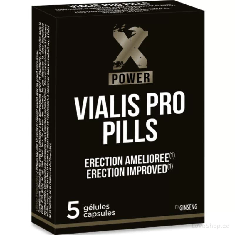 Kiire toimega erektsioonikapslid meestele Vialis Pro (5tk)