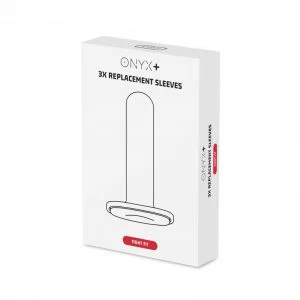 Kiiroo – Onyx + Replacement Sleeve 3 Pack Tight Fit