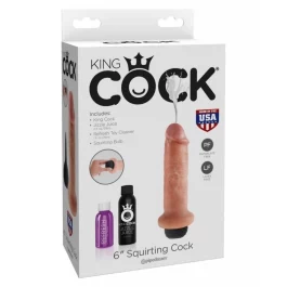 King Cock 6" Squirting dildo nahavärvi