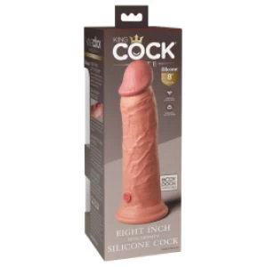King Cock Elite 8″ silikoonist dildo topeltkattega