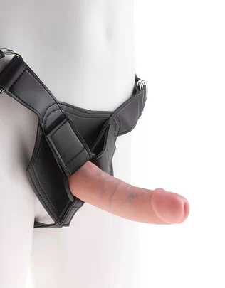 King Cock Strap-On Harness with Dildo