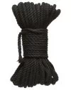 Kink Black Hemp Bondage Rope (9 / 15 m)