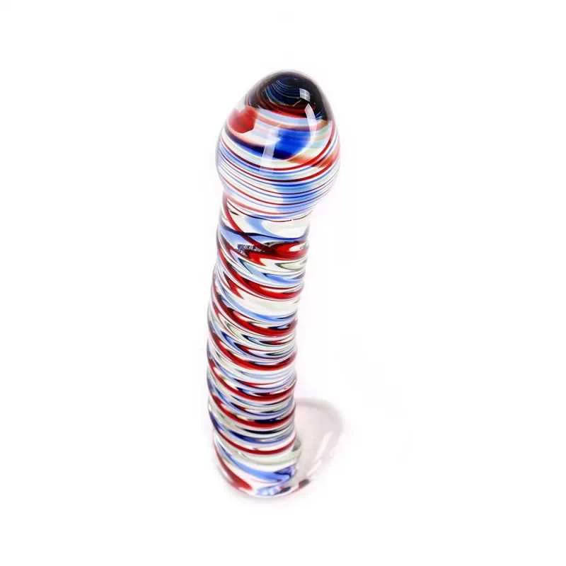 KIOTOS GLASS - COLOR SWIRL DILDO - Image 2