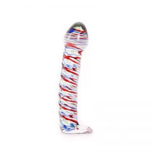 KIOTOS GLASS – COLOR SWIRL DILDO