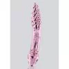 Klaasist roosa dildo Rhinestone Scepter