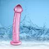 Klaasist roosa dildo Romance