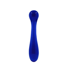 Klaasist sinine dildo Crystal