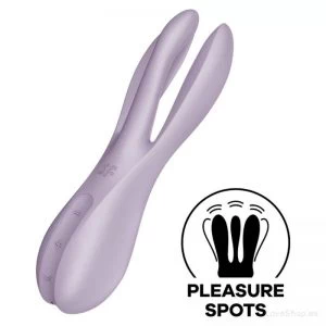 Kliitoristimulaator Satisfyer Threesome 2 (lilla)