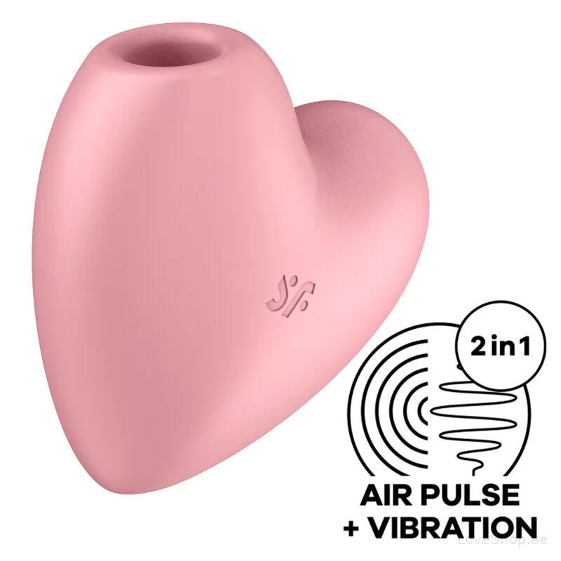 Kliitorstimulaator Satisfyer Cutie Heart (roosa)