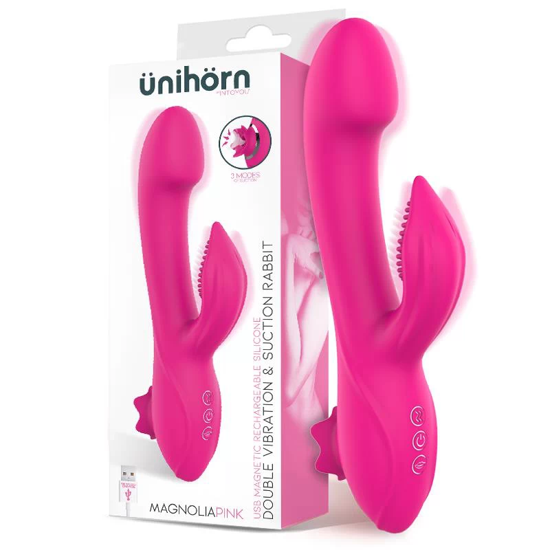 Kolmühes rabbitvibraator Mangolia Pink