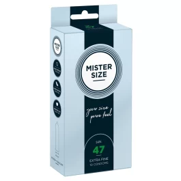 Kondoomid Mister Size 47 mm 10 tk