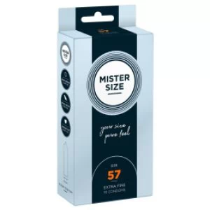Kondoomid Mister Size 57 mm 10tk