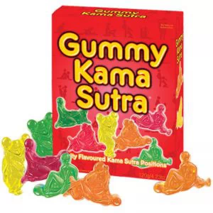 Kummikommid Gummy Kama Sutra (erinevad puuviljad)