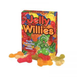 Kummikommid Jelly Willies (erinevad puuviljad)