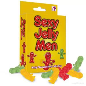 Kummikommid Sexy Jelly Man (erinevad puuviljad)