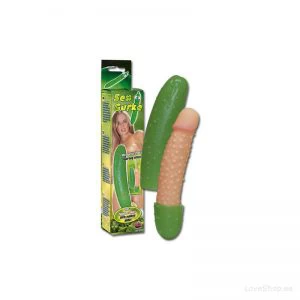 Kurgi kujuga dildo Sex Gurke