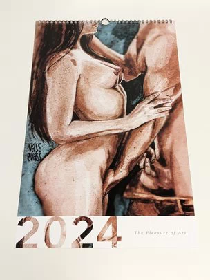 Latvian StuffBook The Pleasure of Art seinakalender