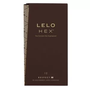 Lelo HEX Respect XL kondoomid 12tk