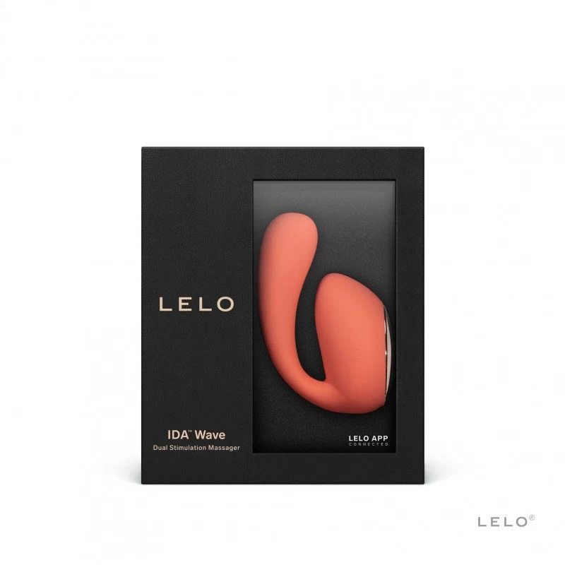 Lelo - Ida Wave Dual Stimulation Massager Coral Red - Image 10