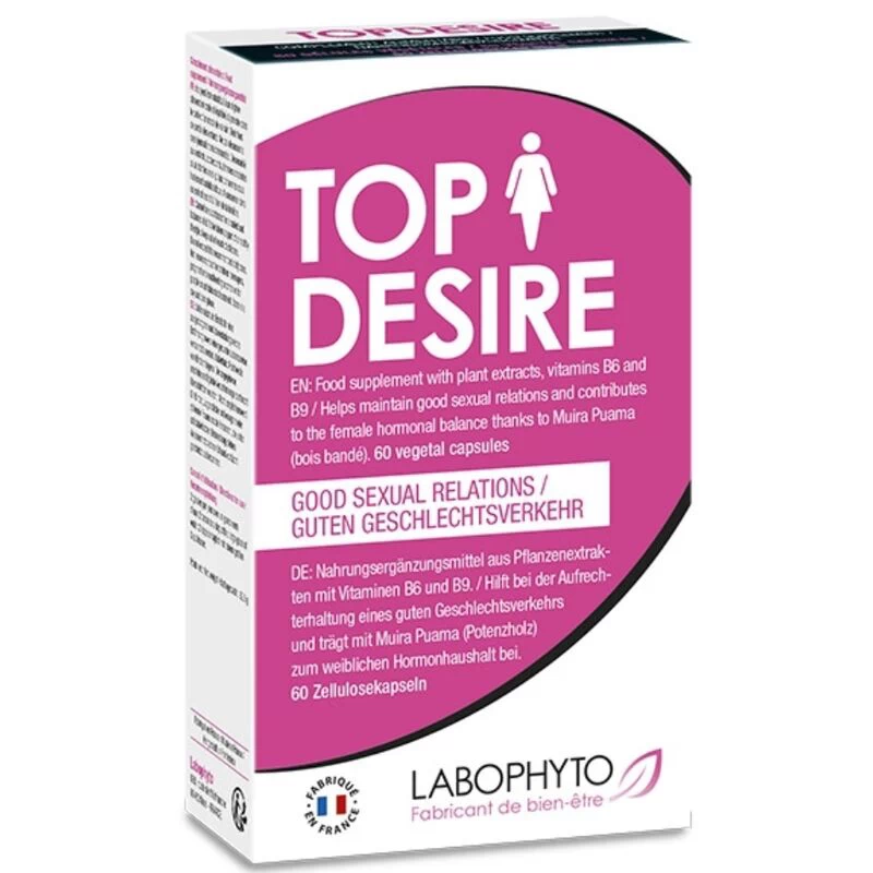 Libiidokapslid naistele Top Desire (60 kapslit)