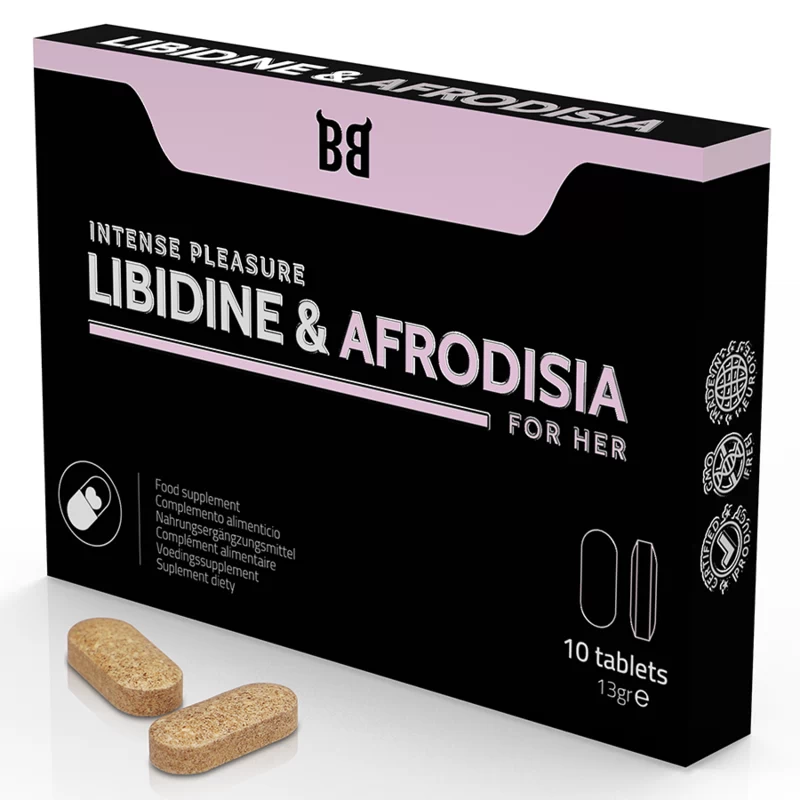Libiidot ja seksuaalset soovi suurendavad tabletid naistele Libidine & Afrodisia