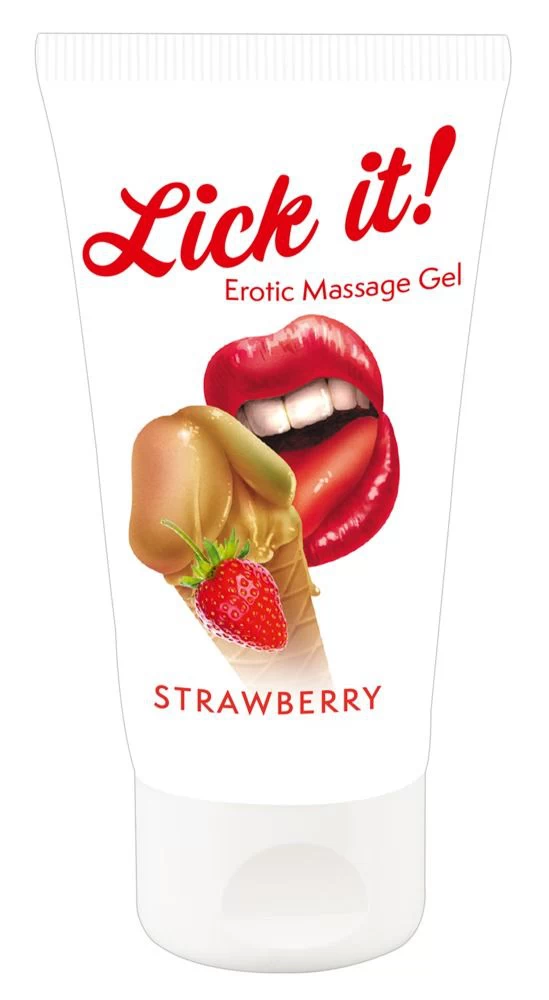 LICK-IT Maasikas 50ml ,LIBESTI ORAALSEKSIKS