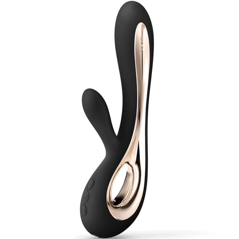 Luksuslik rabbitvibraator Lelo Soraya 2 (must)