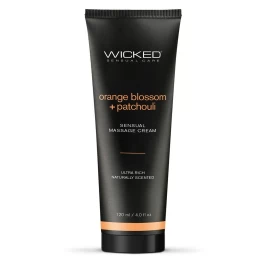 Massaažigeel Wicked Sensual apelsiniõie ja patšuli lõhnaga 120 ml