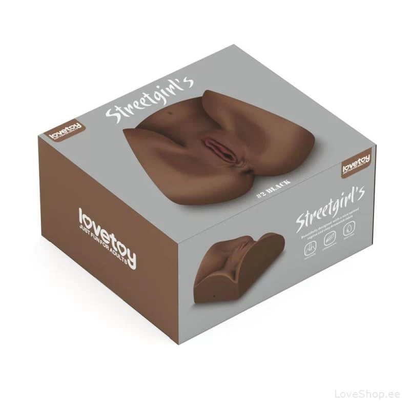 Masturbaator Lovetoy Streetgirl's Black #2 (vagiina & aanus)