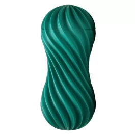 Masturbaator Tenga Flex Fizzy roheline