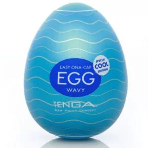 Masturbeerimise muna Tenga Egg Wavy Cool Edition (jahutav)