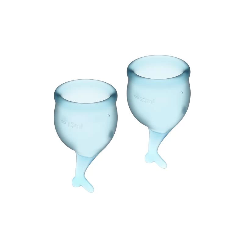 Menstruaalanumate komplekt Satisfyer Feel Secure (helesinine)