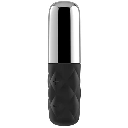 Minivibraator Satisfyer Sparkling Darling (hõbe/must)