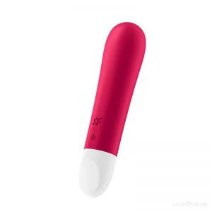 Minivibraator Satisfyer Ultra Power Bullet 1 (punane-valge)