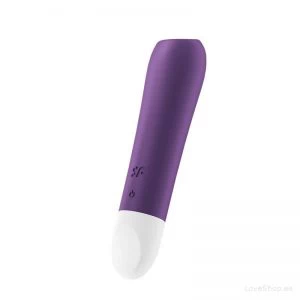Minivibraator Satisfyer Ultra Power Bullet 2 (lilla-valge)