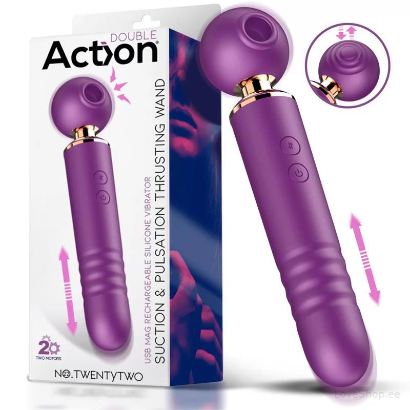 Multifunktsionaalne massaaživibraator Action No Twentytwo