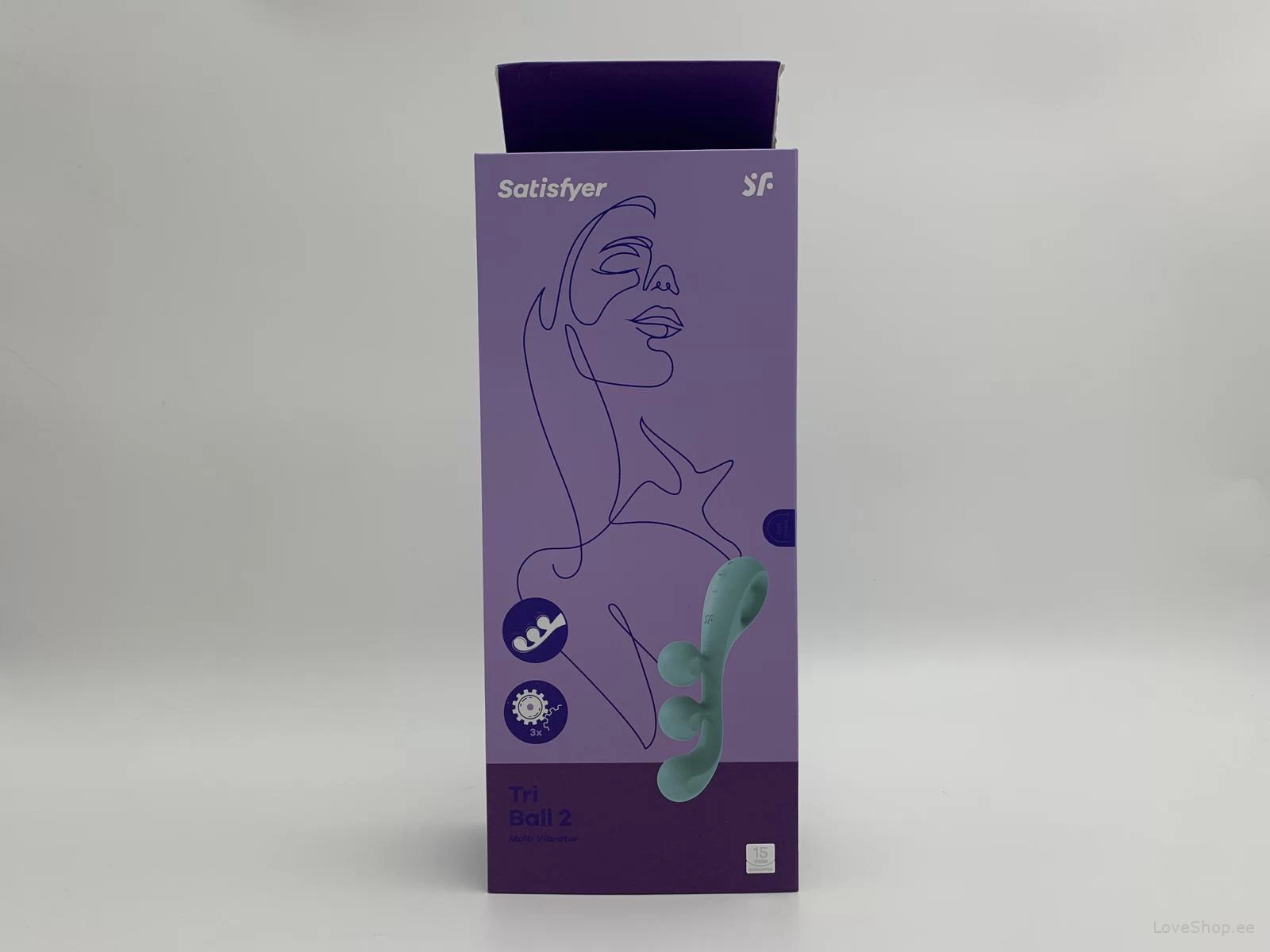Multivibraator Satisfyer Tri Ball 2 (defektne pakend)