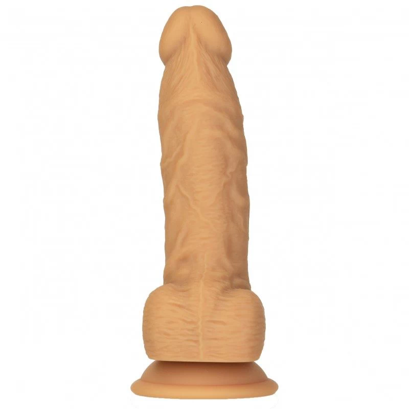 Naked Addiction - Dual Density Silicone Dildo Caramel 20 cm - Image 4