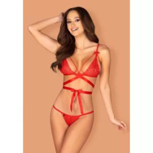 Napp punane pesukomplekt Lovlea